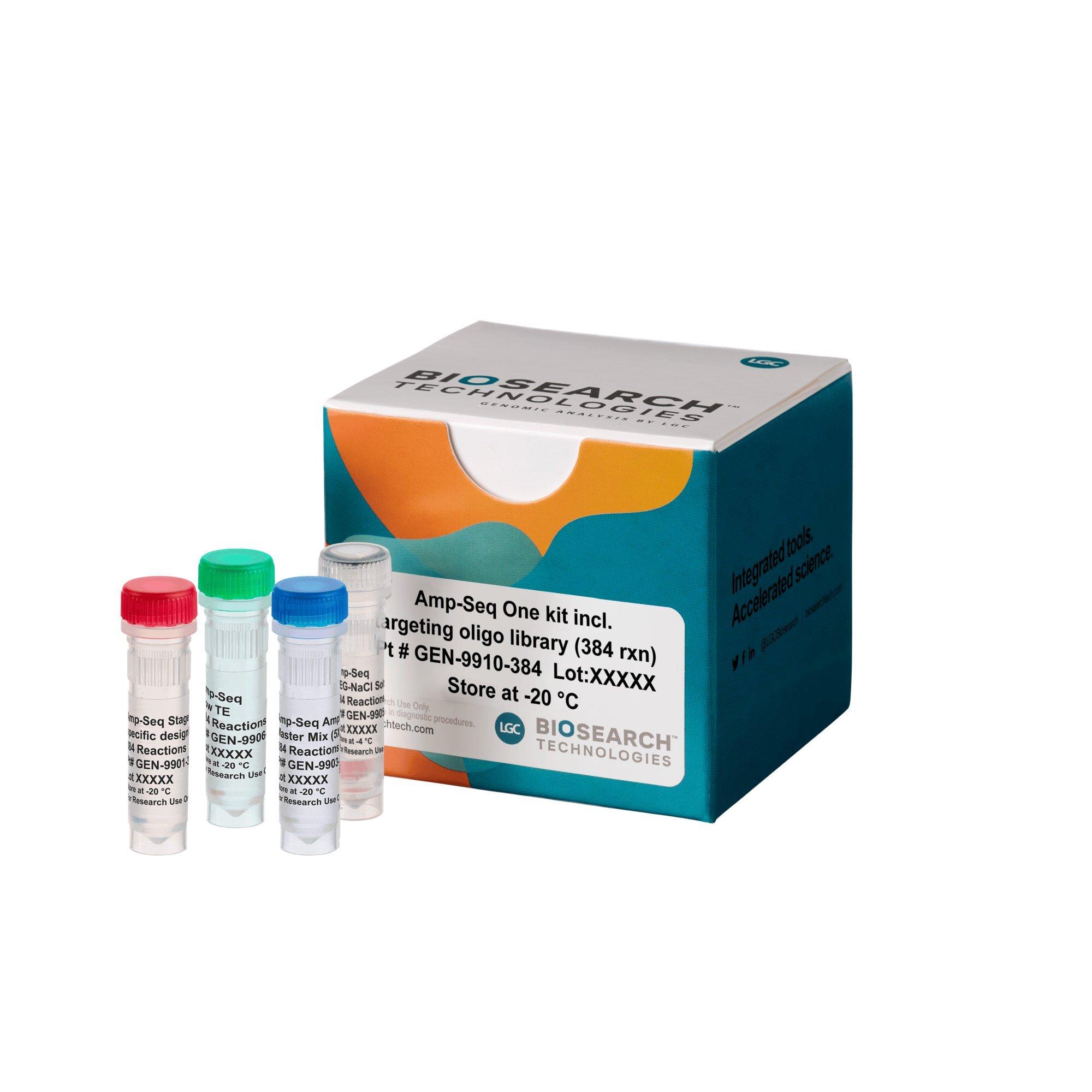 Amp-Seq One for Nexar industry standard bovine ICAR+ 0.6K panel