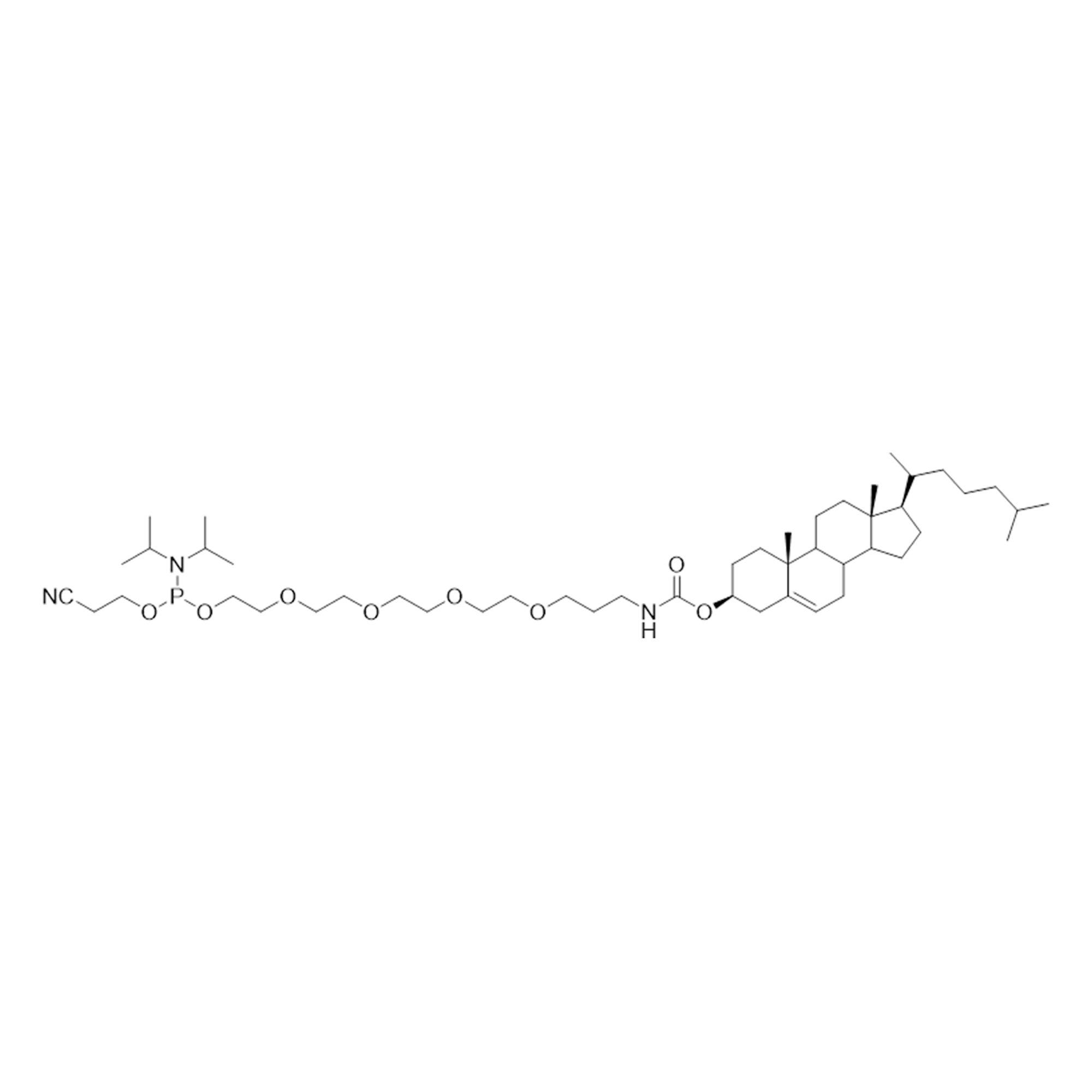 Cholesterol-tetraethylene glycol CE-phosphoramidite
