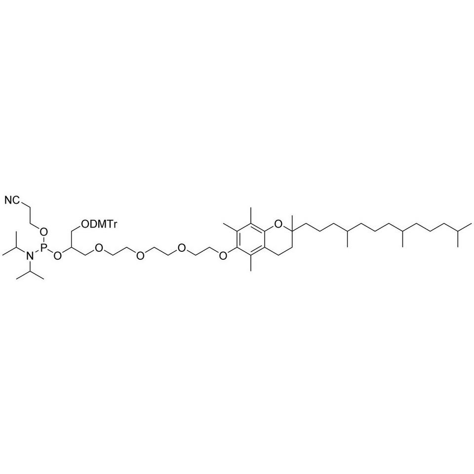 Tocopherol-TEG CE-Phosphoramidite, BULK (g), Glass Screw-Top