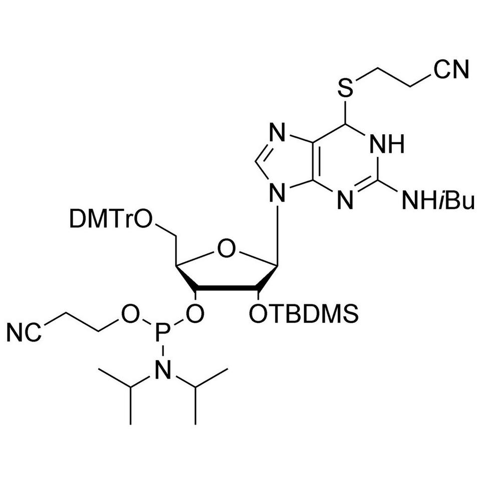 6-Thio-G CE-Phosphoramidite, 100 μmol, ABI (5 mL / 20 mm Septum)