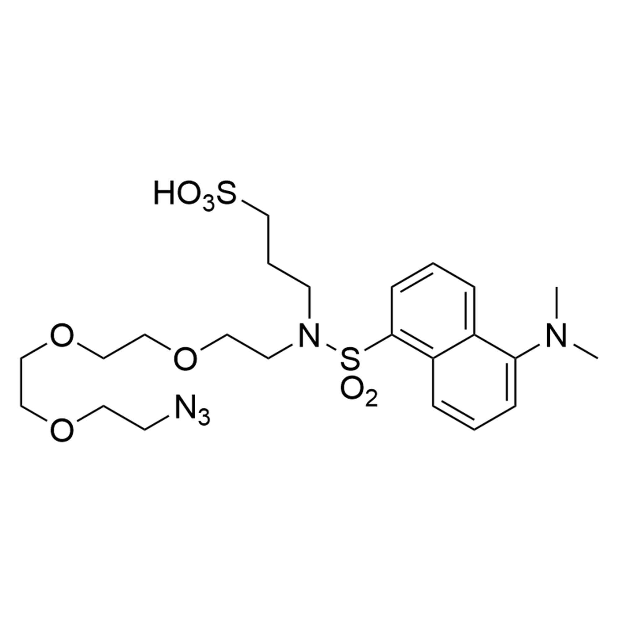 Water Soluble Dansyl-TEG Azide