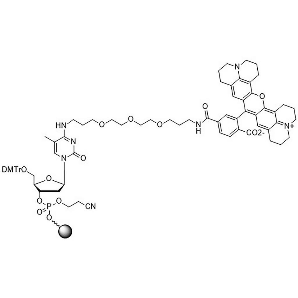 ROX-Phos-CPG (5'-DMT-mdC(TEG-ROX)-Phos-CPG)