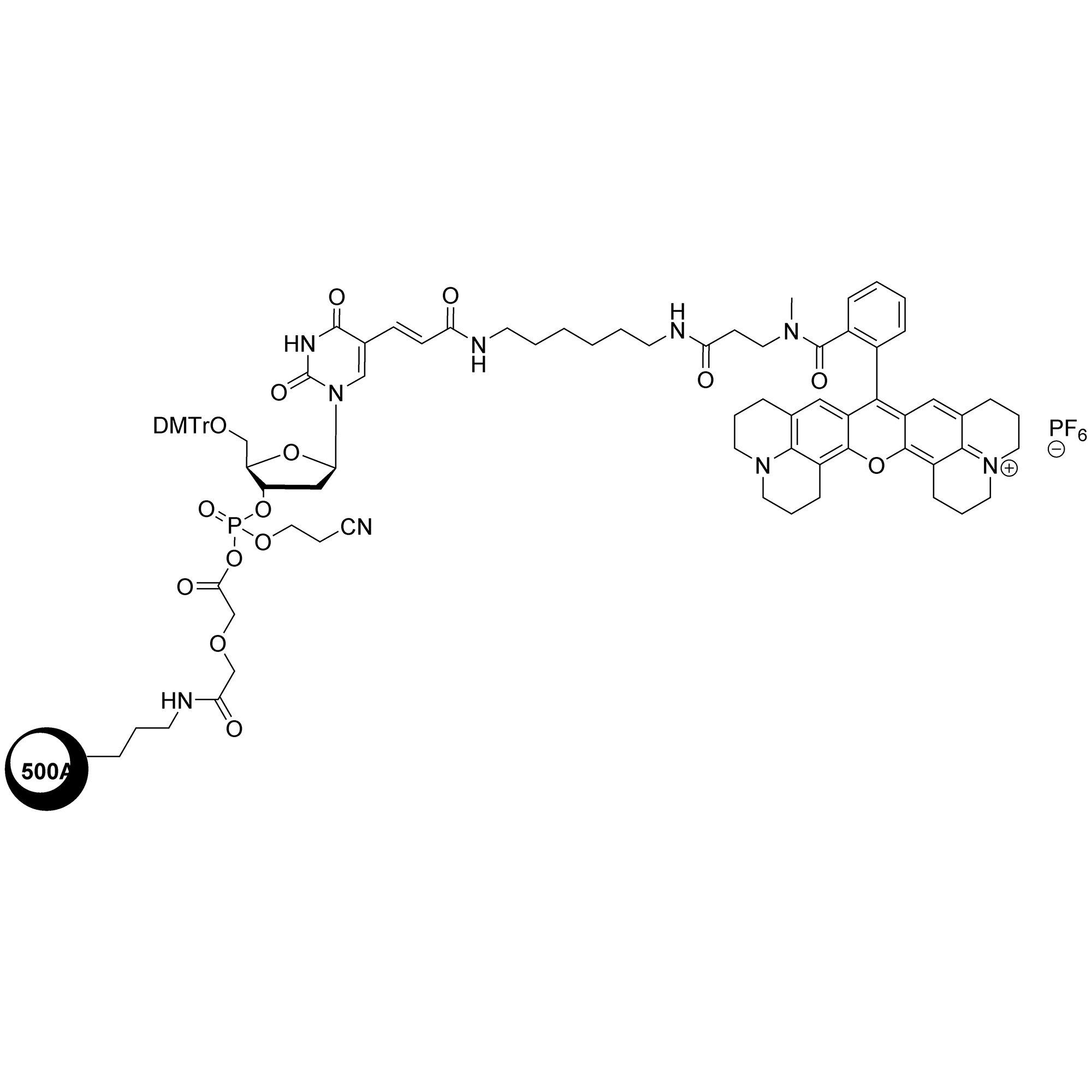 CAL Fluor Red 610 CPG (5'-DMT-T(C6-CAL Fluor Red 610)-Glyc-CPG)
