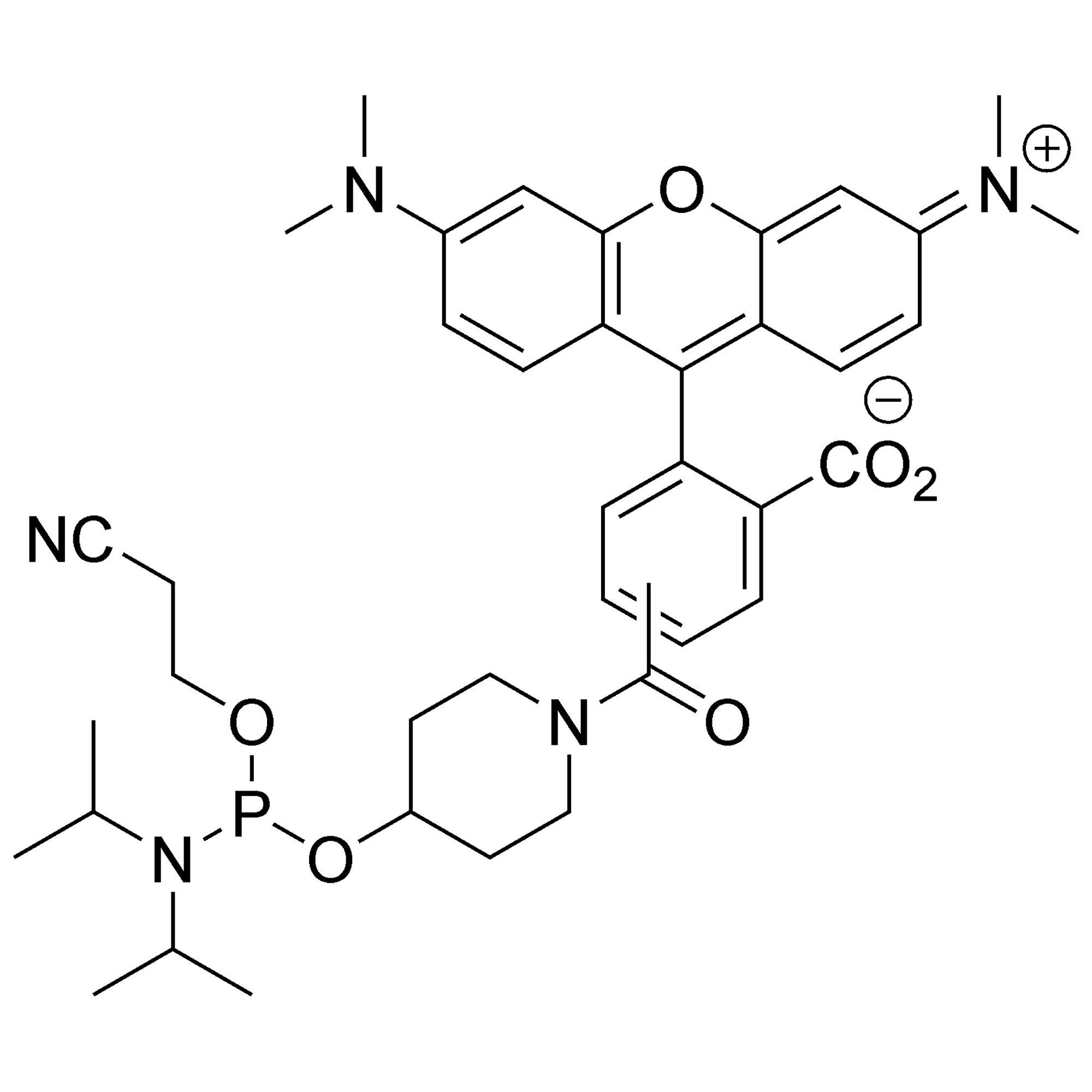 TAMRA Amidite (N-TAMRA-Piperidinyl), 5,6-Carboxy