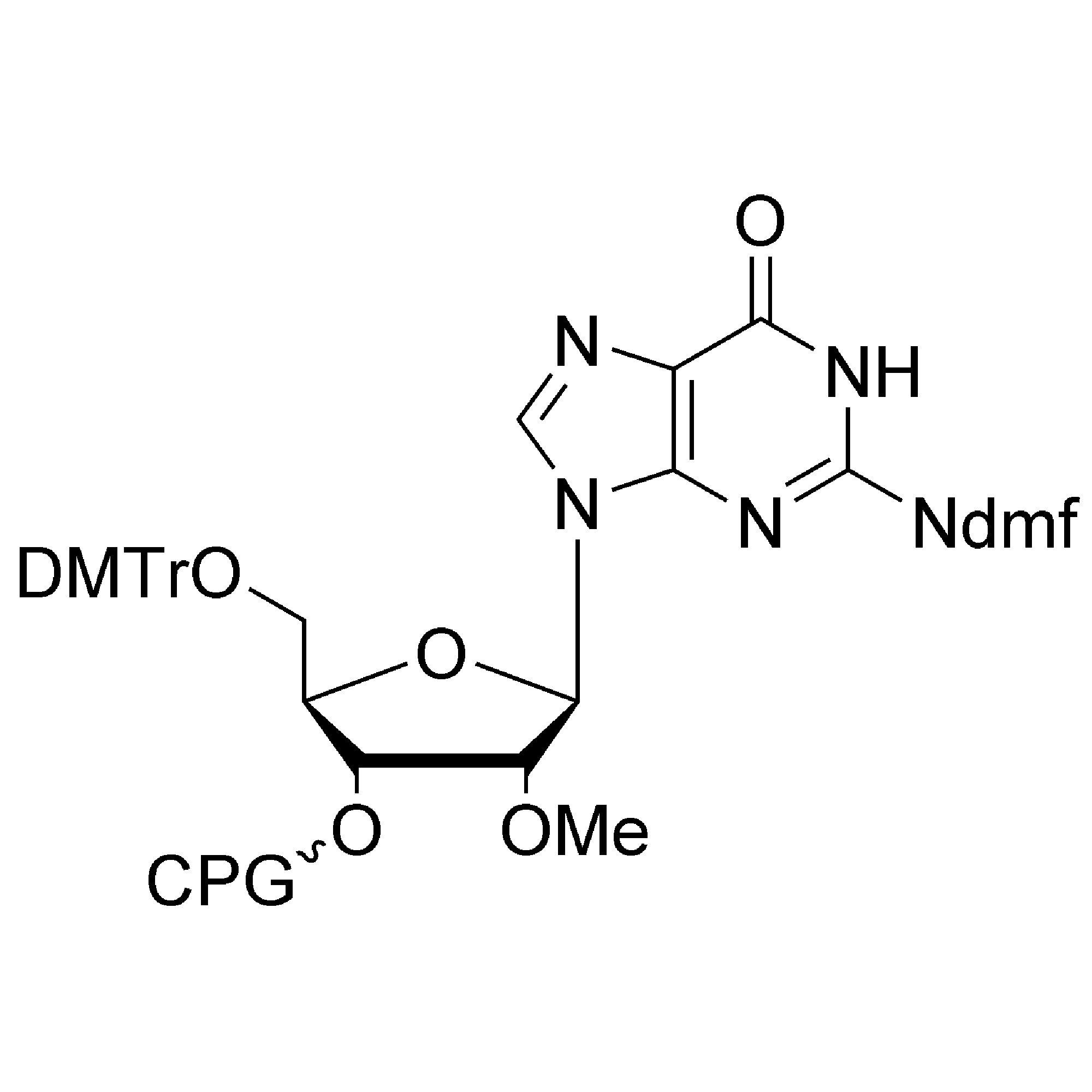 2'-OMe-G (dmf) CPG Column