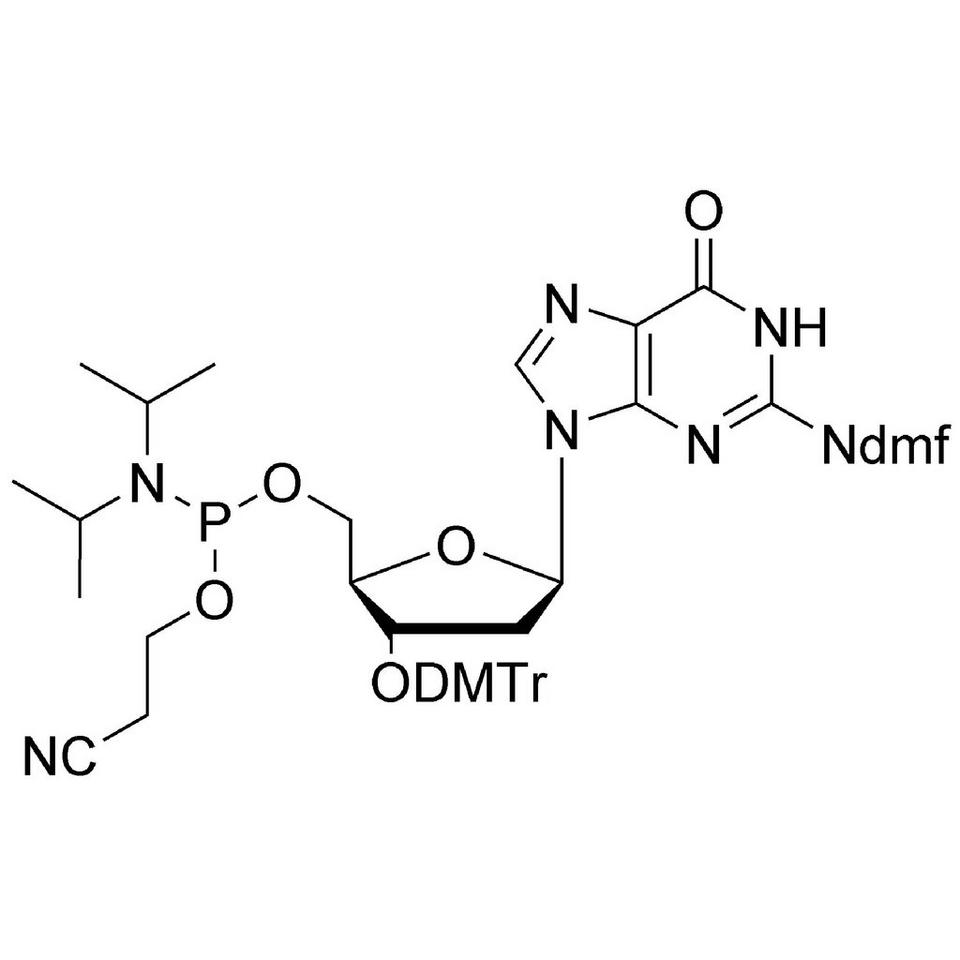 dG (dmf)-5' CE-Phosphoramidite, 500 mg, ABI (15 mL / 20 mm Septum)