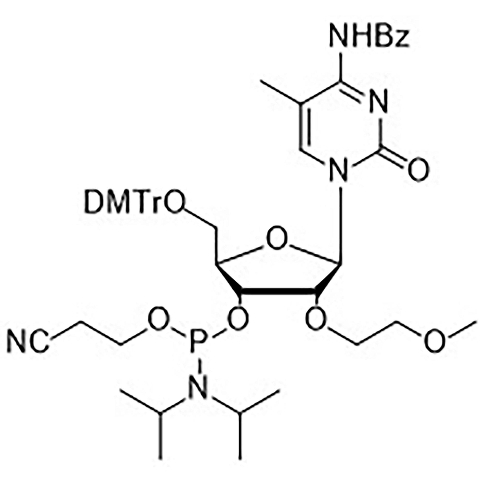 Bz-5-Methyl-C-CE, 2'-MOE Phosphoramidite