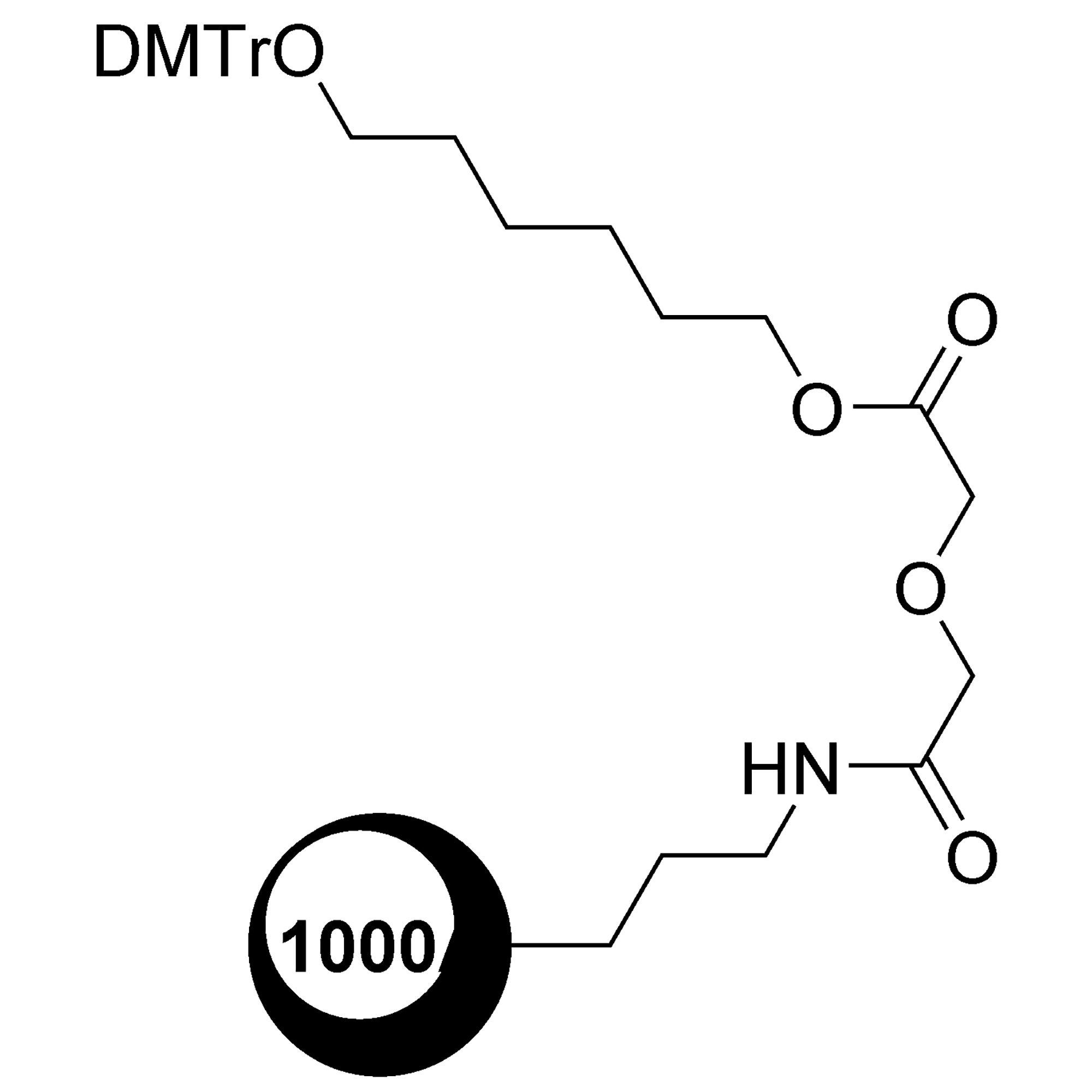 C6 CPG (DMT-1,6-Hexanediol-Glyc-CPG)