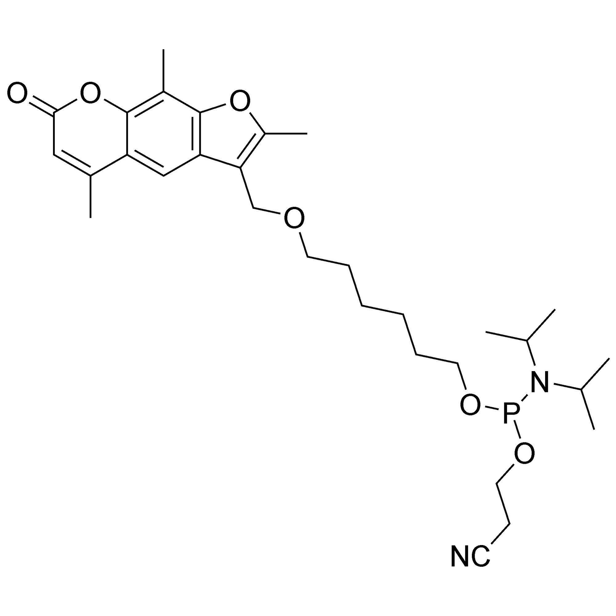 Psoralen-C6 CE-Phosphoramidite, BULK (g), Glass Screw-Top