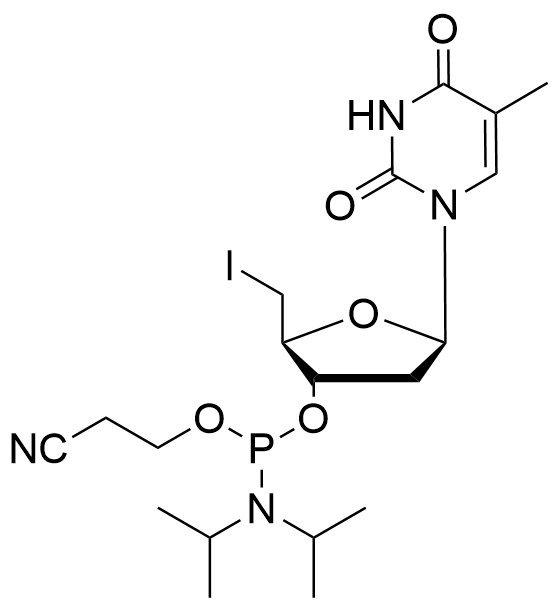 5'-I-dT CE-Phosphoramidite, BULK (g), Glass Screw-Top