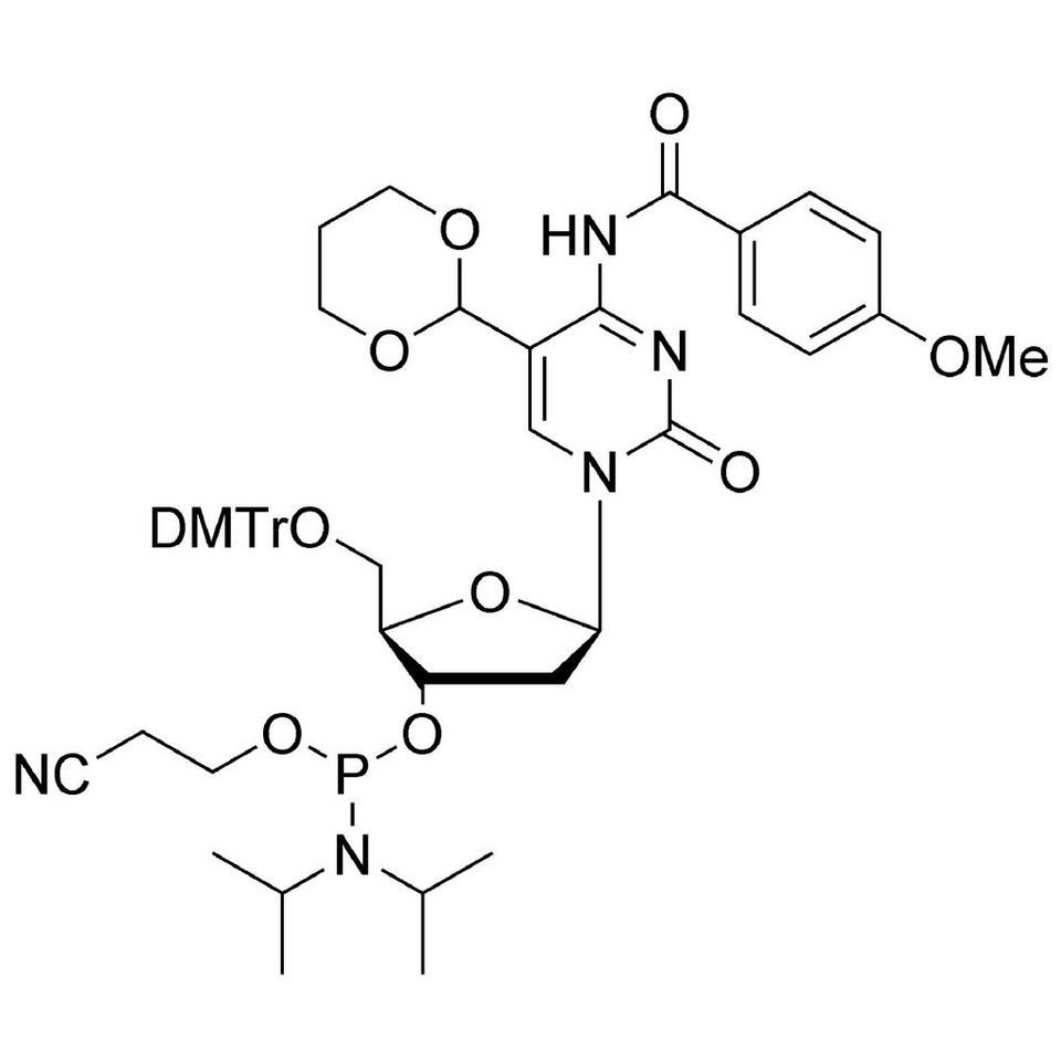 5-Formyl-dC (III) CE-Phosphoramidite, 100 μmol, ABI (8 mL / 20 mm Septum)