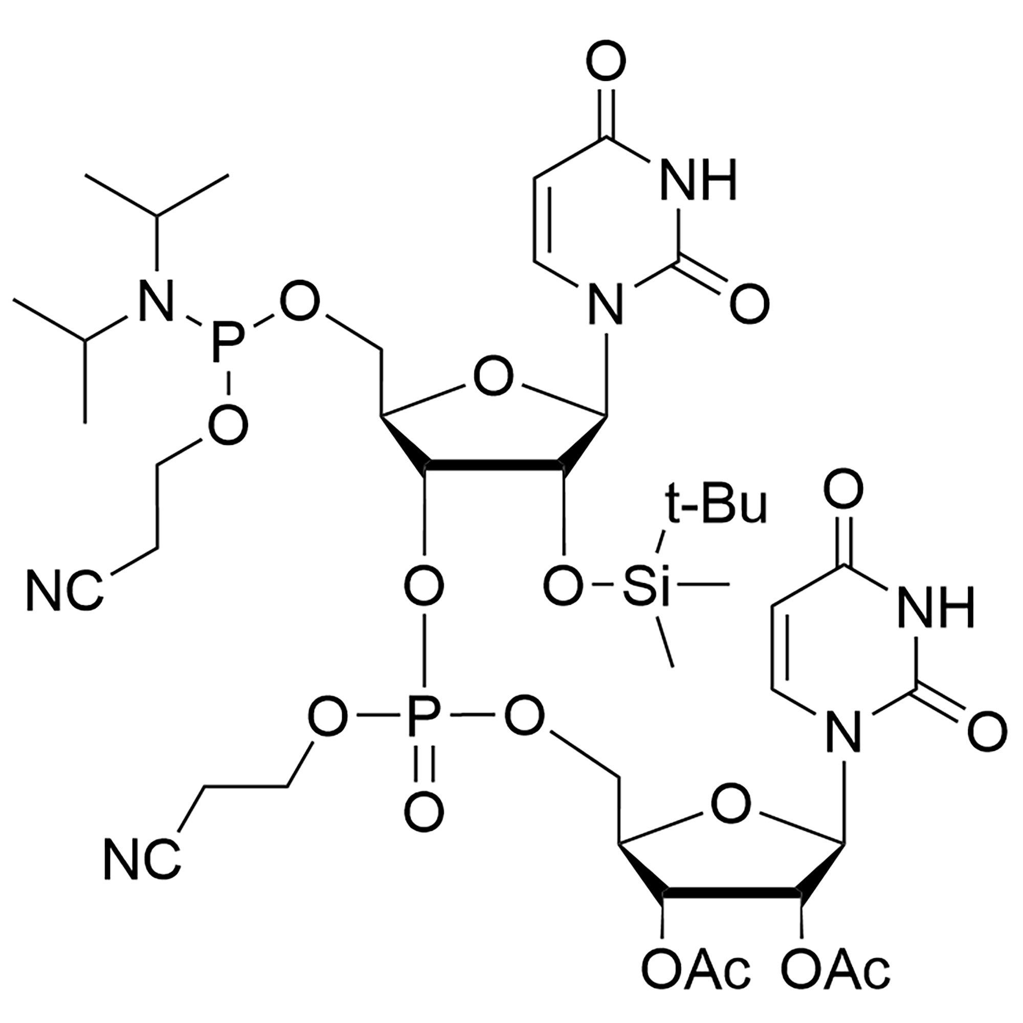 Protected U-U 5'-CE-Phosphoramidite