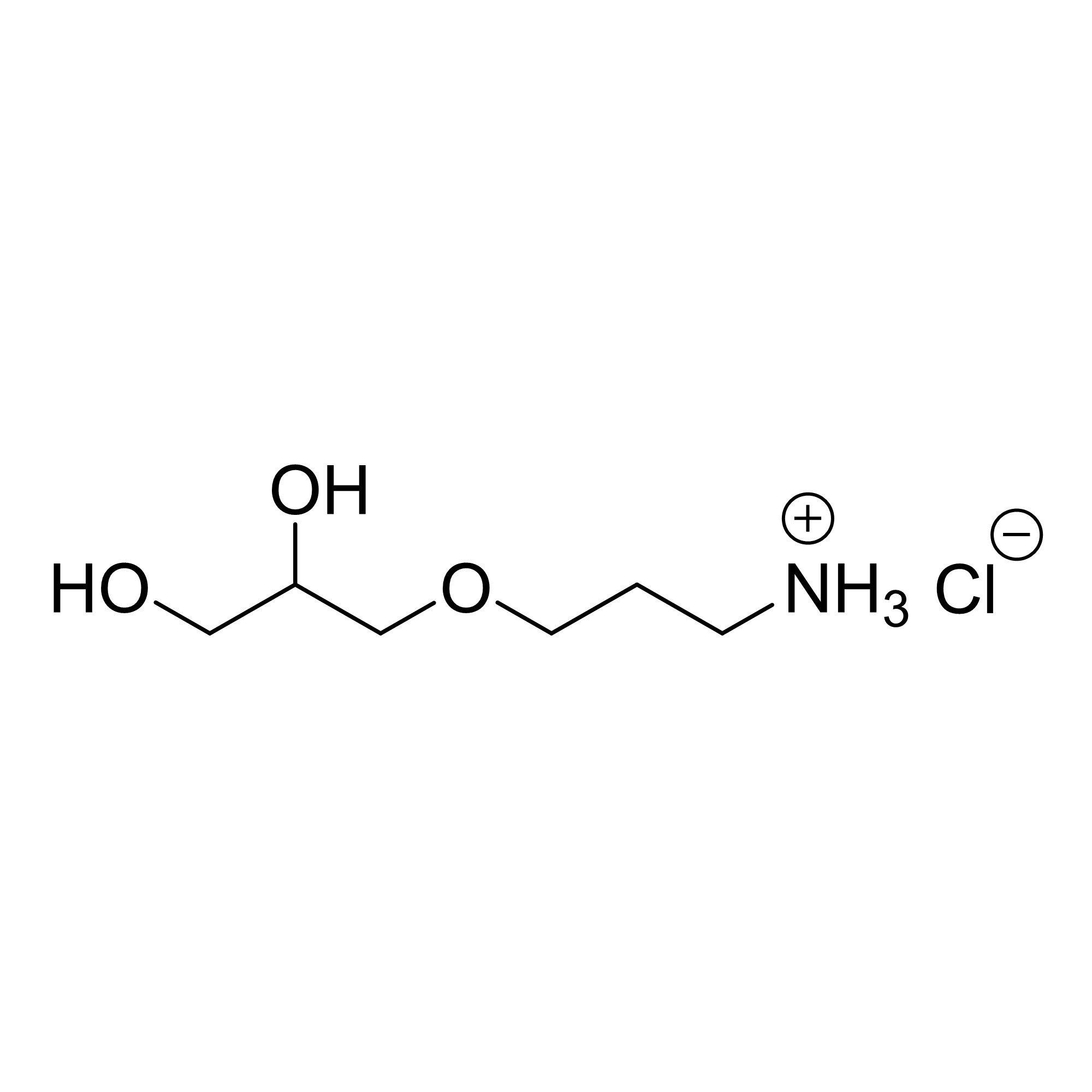 6,7-Dihydroxy-4-oxaheptylamine hydrochloride (racemic mix)