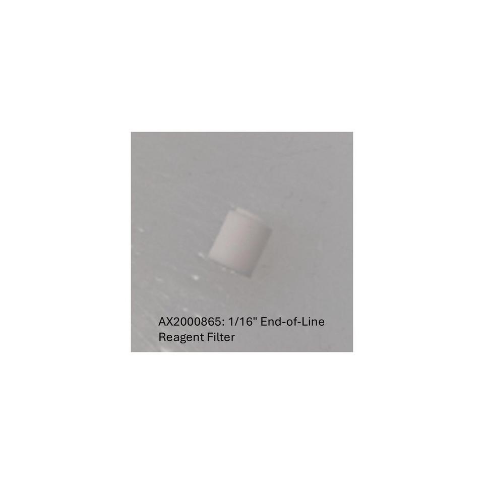 End of Line Reagent Filter