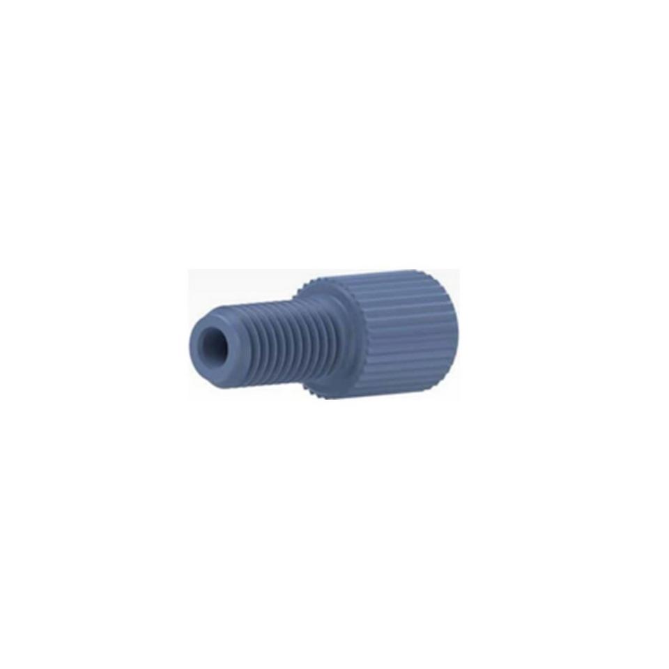 Bottle Cap 1/4-28 Male Flangeless Fitting, For 1/8" tubing