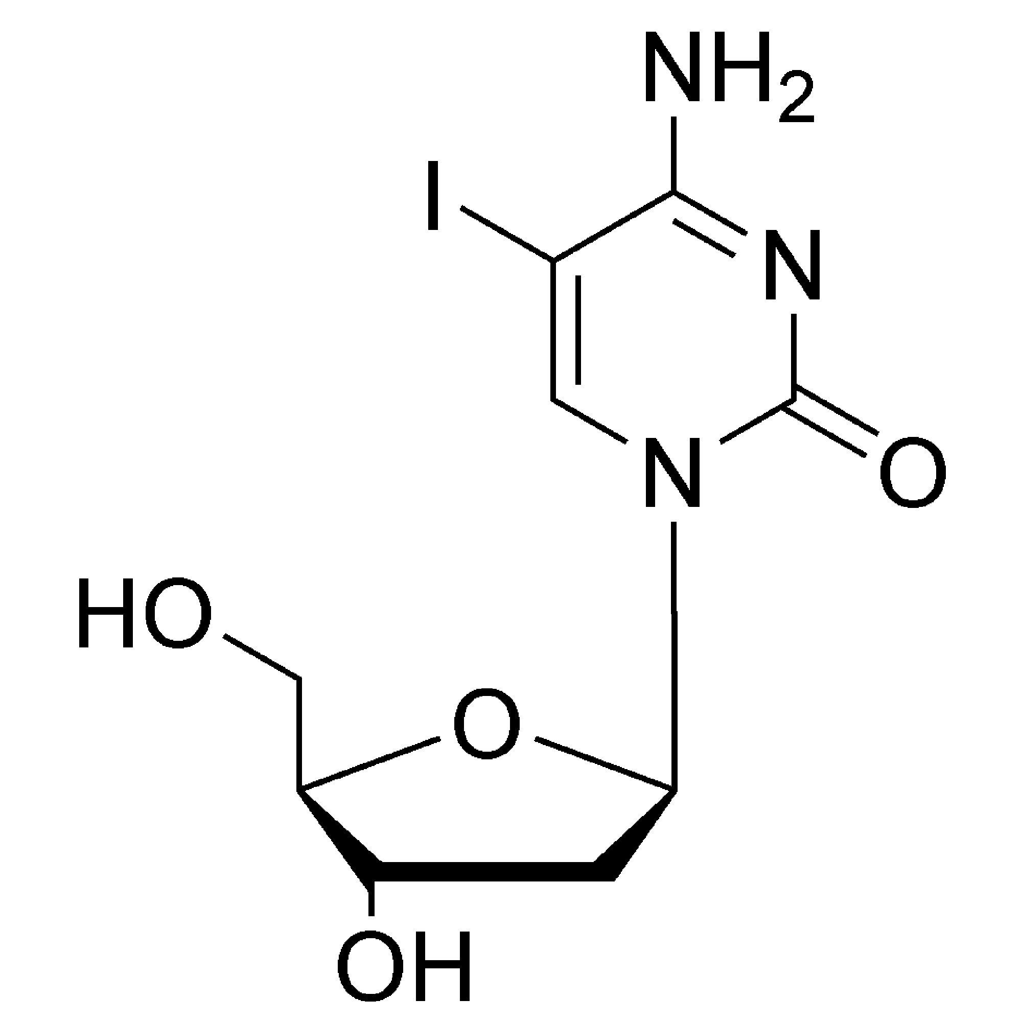 5-Iodo-2'-deoxycytidine, 2 g, Glass Screw-Top