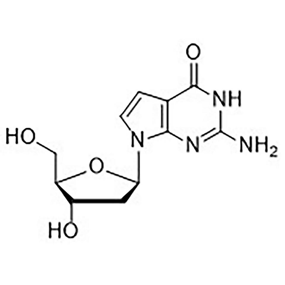 7-Deaza-2'-deoxyguanosine, 100 mg, Glass Screw-Top