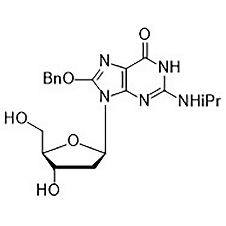 8-Benzyloxy-N2-isobutyryl-2'-deoxyguanosine, 1 g, Glass Screw-Top