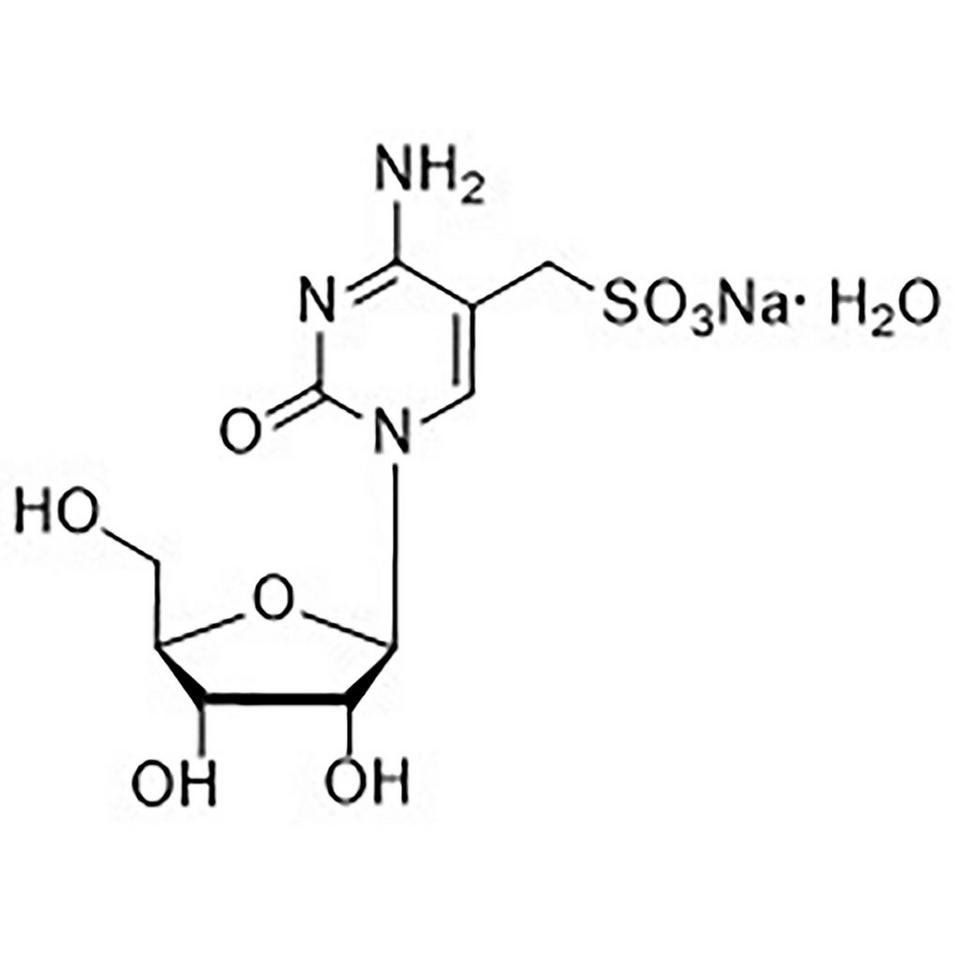 Cytidin-5-yl-methanesulfonate sodium salt hydrate, 50 mg, Glass Screw-Top
