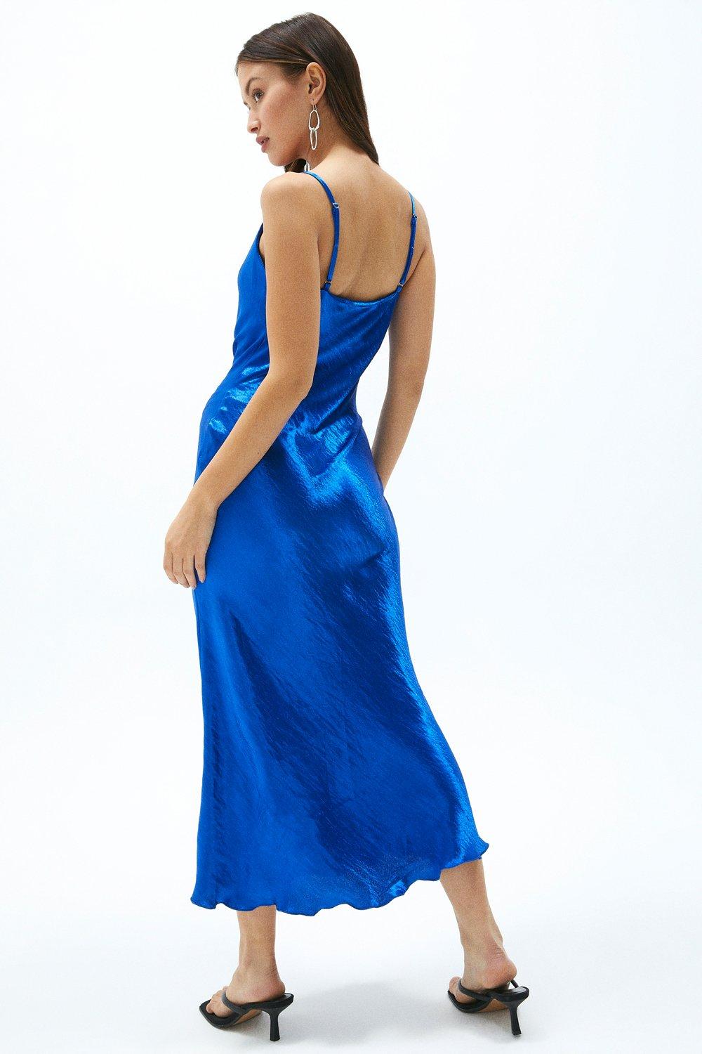 coast blue satin dress