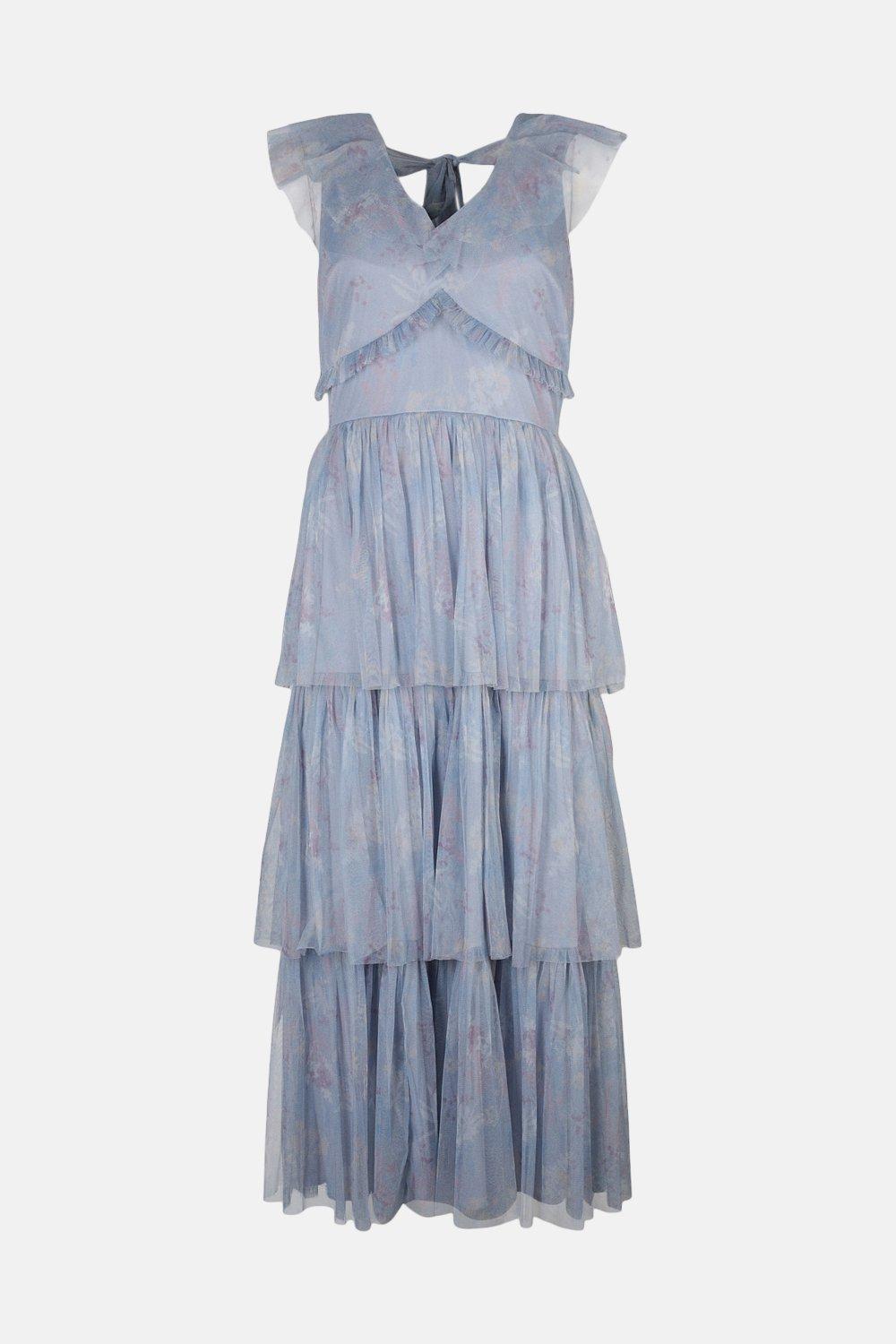 coast ruffle dress