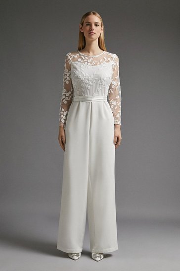 Coast – Midi Dress With Statement Bow Robes de mariée courtes The Wedding Explorer