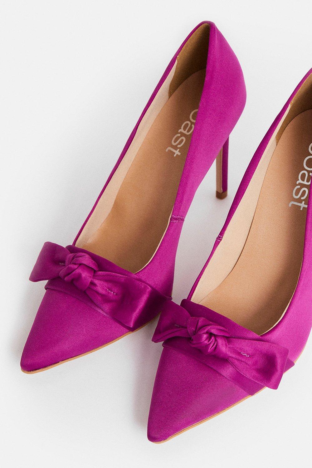 purple court shoes