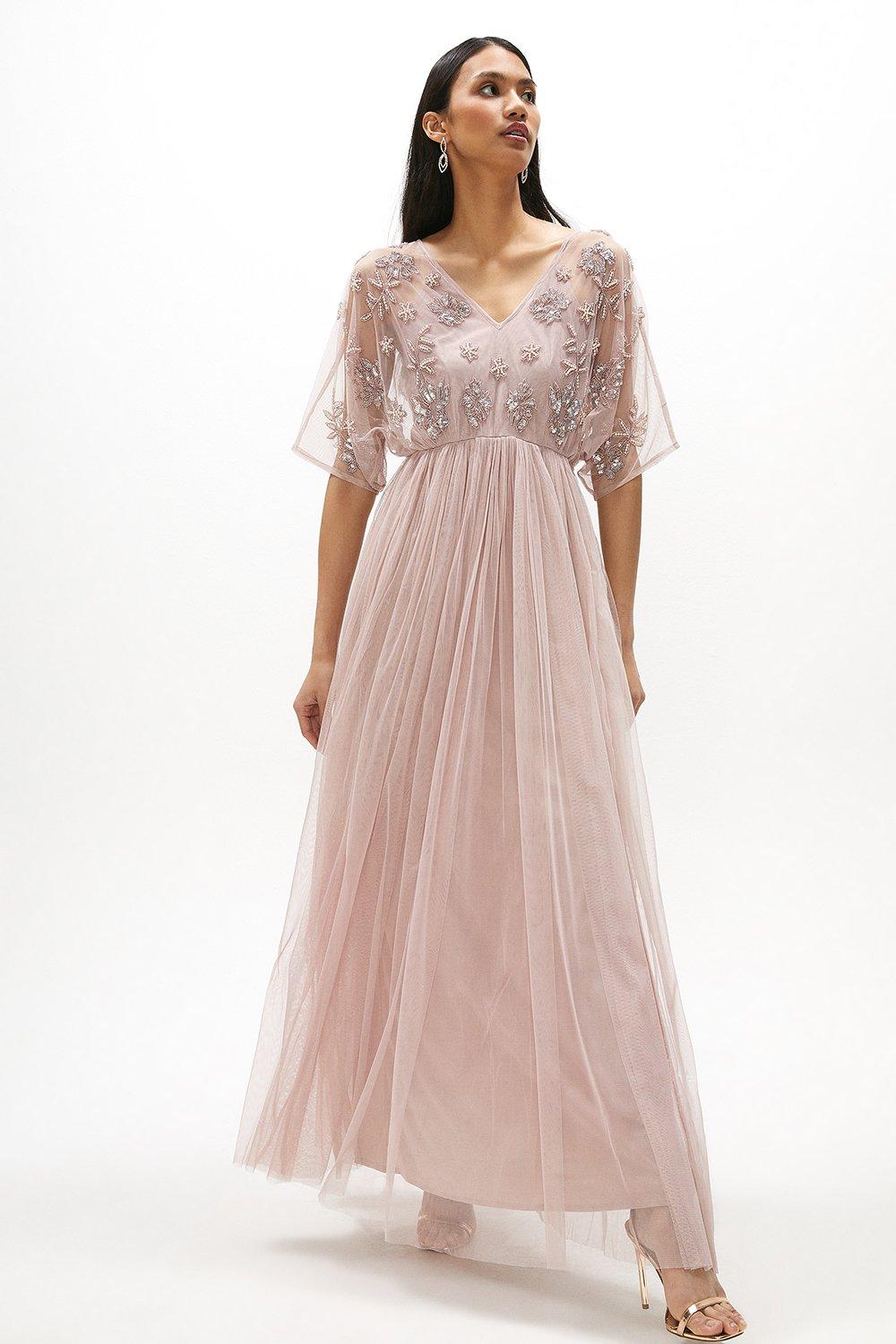 angel sleeve maxi