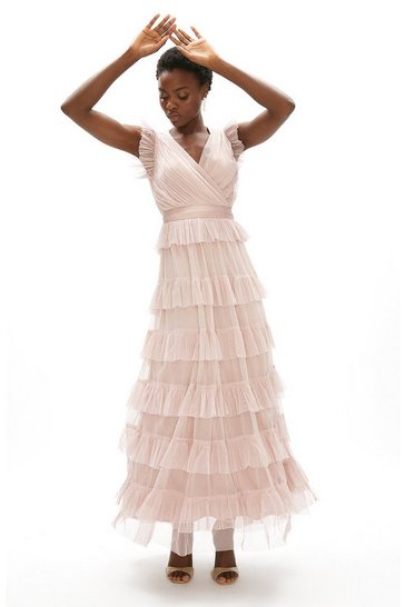 Midi Wrap Dresses ☀ Floral Wrap Dresses ...