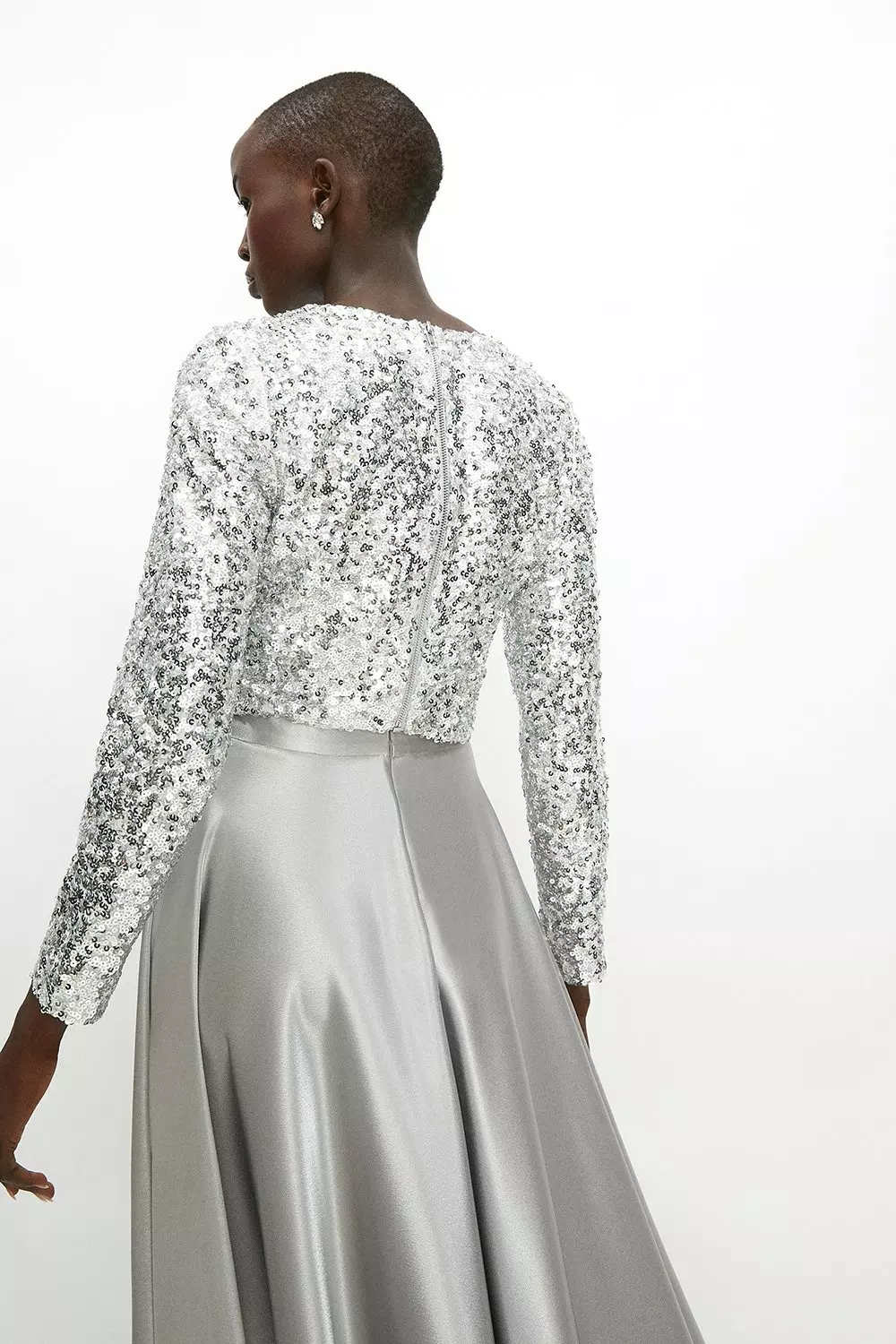 Long Sleeve Sequin Top | Coast