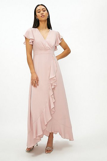 Midi Wrap Dresses ☀ Floral Wrap Dresses 