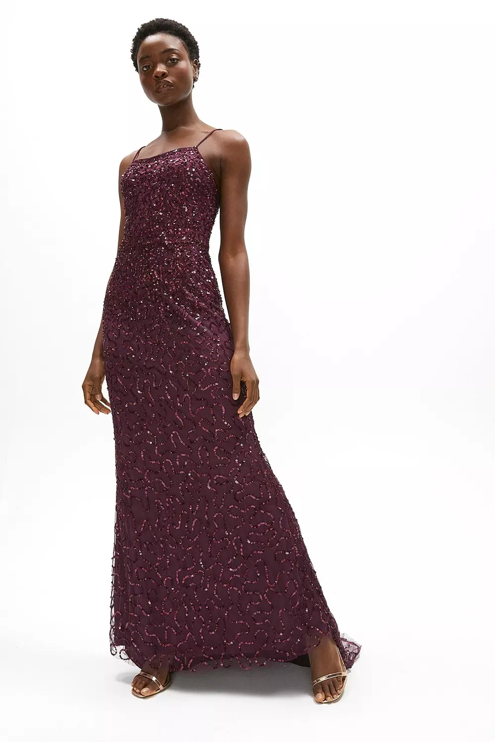 All Over Sequin Maxi Dress | Coast