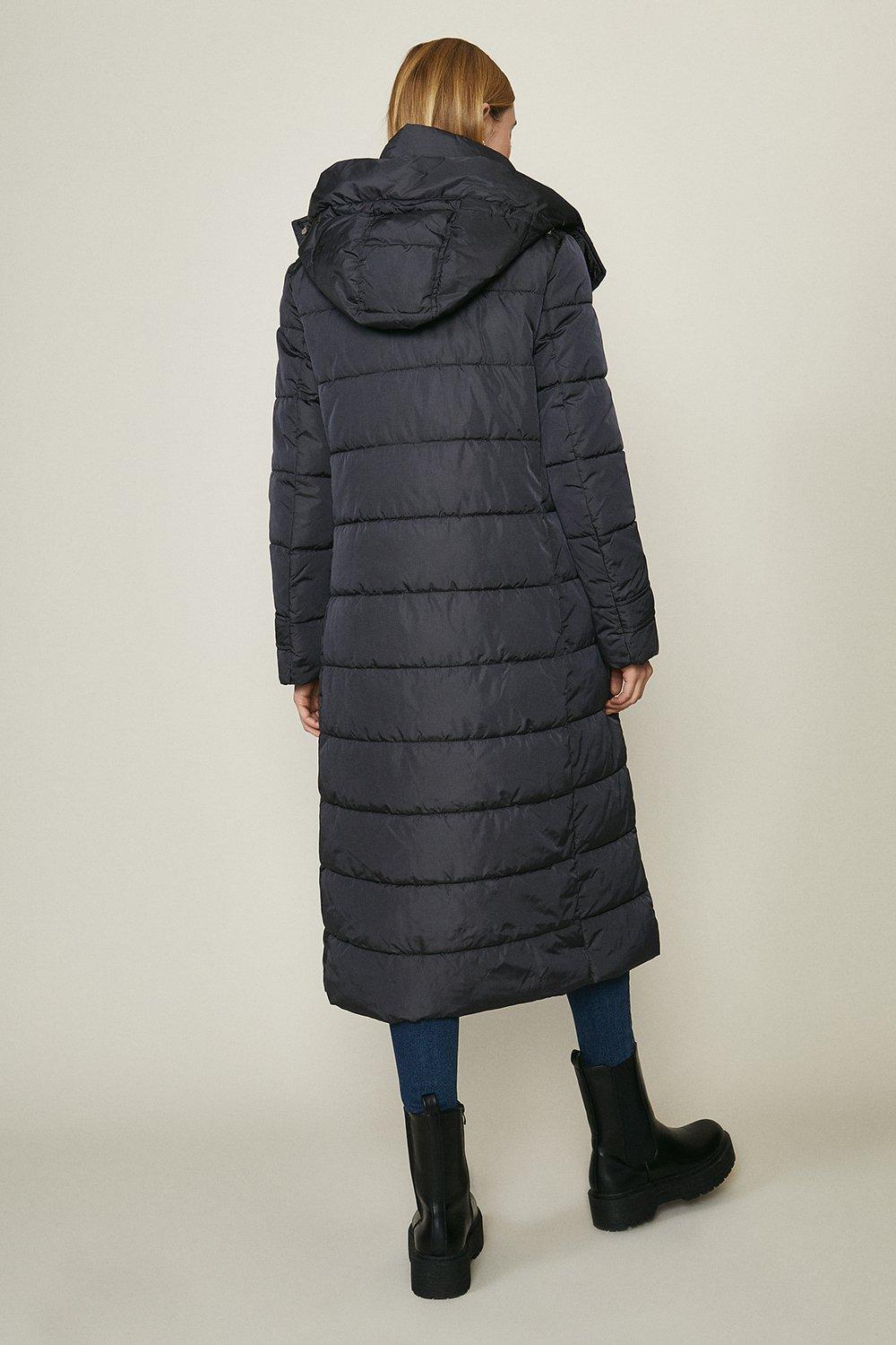 button up puffer coat