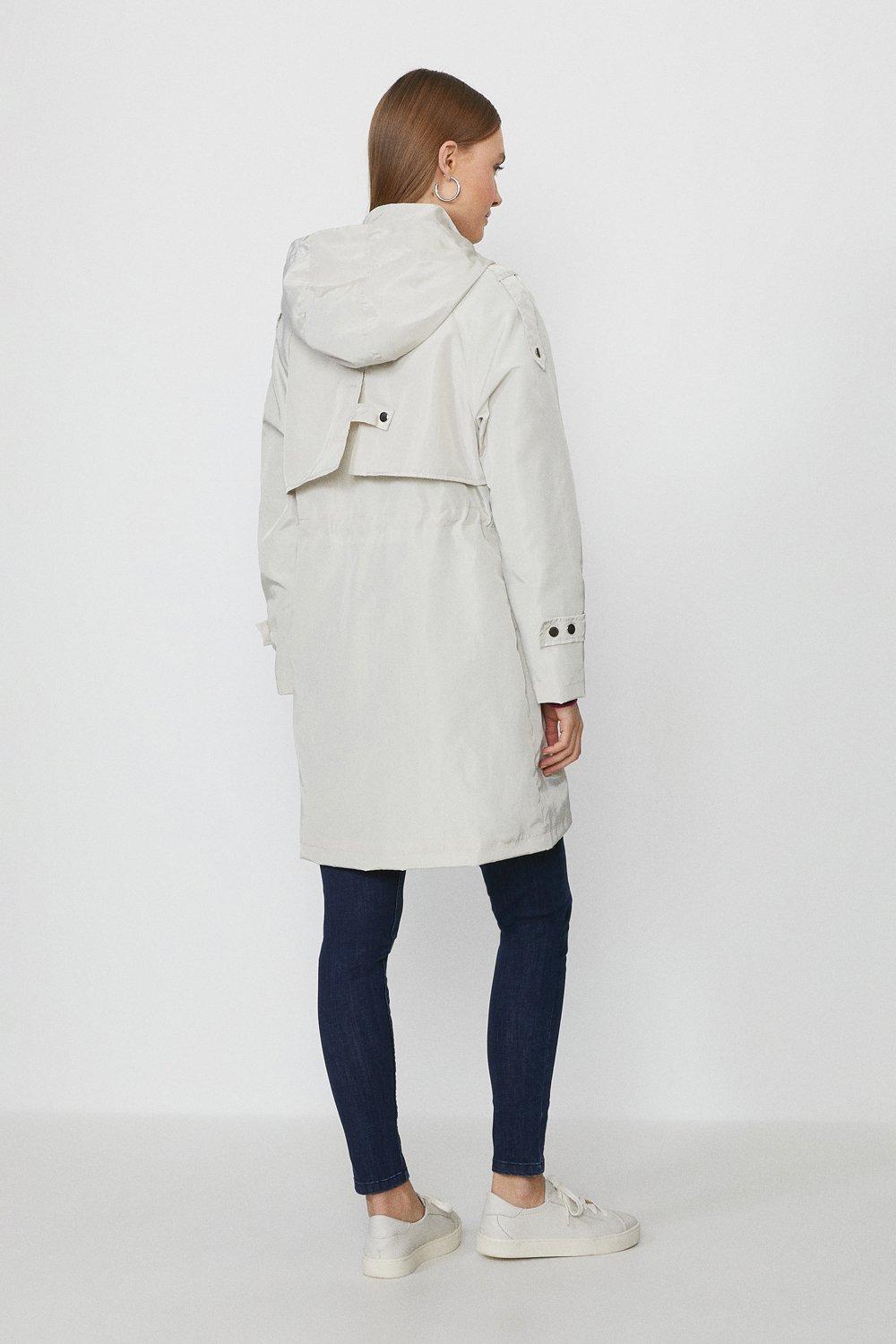 longline raincoat