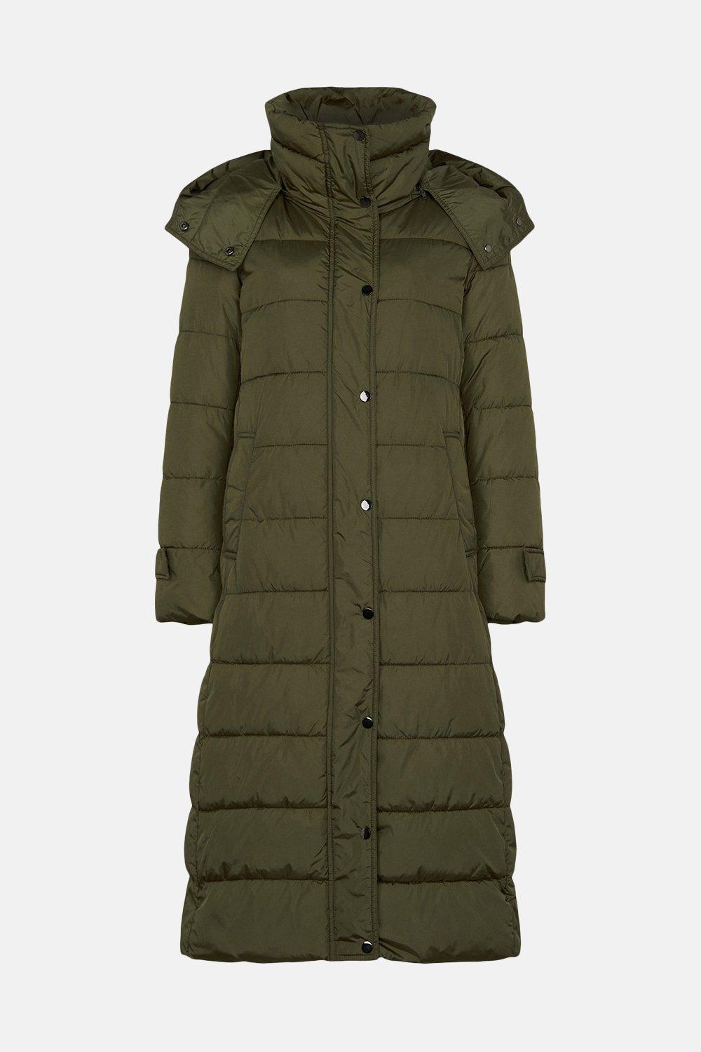 long maxi puffer coat