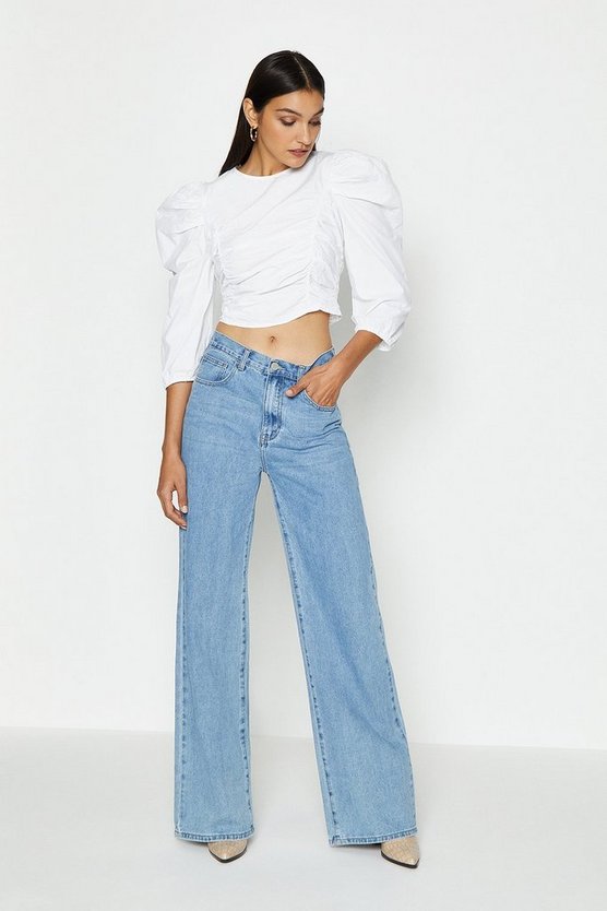 Long Wide Leg Fashion Jean | Coast