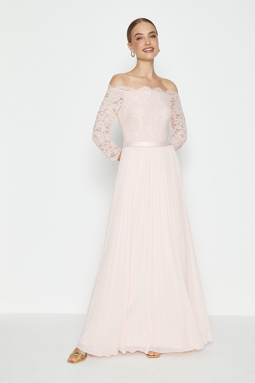 Lace Bodice Bardot Maxi Dress | Coast