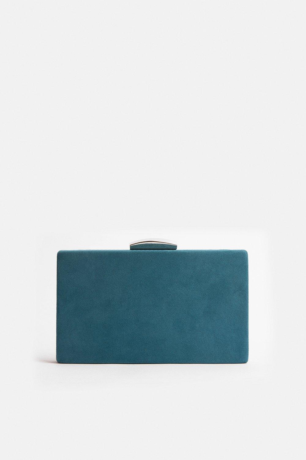 boxy clutch bag