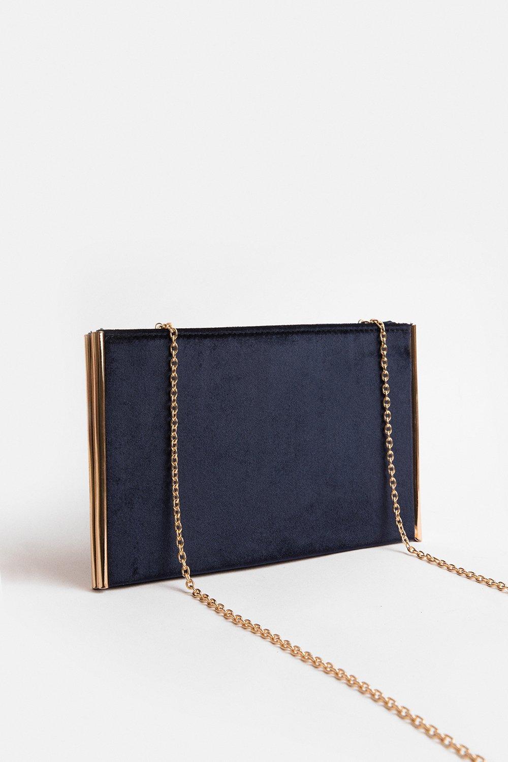 boxy clutch bag