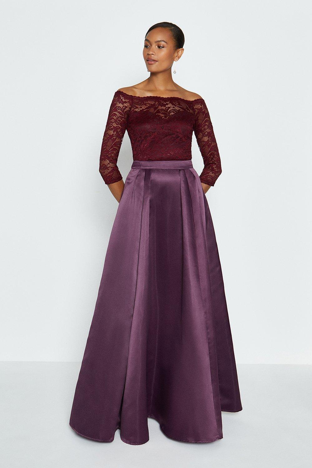 structured maxi skirt