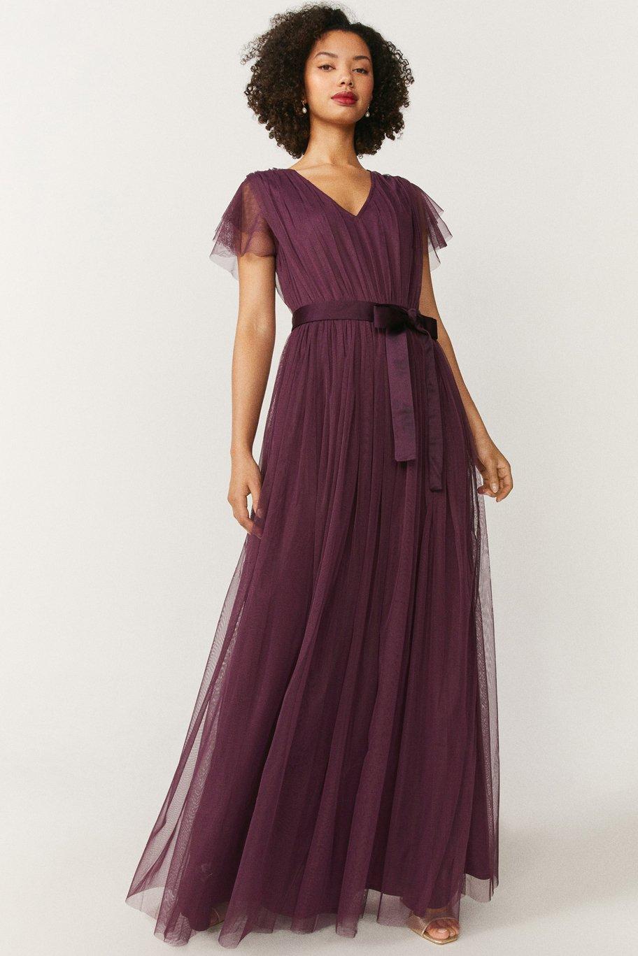 purple coast dress