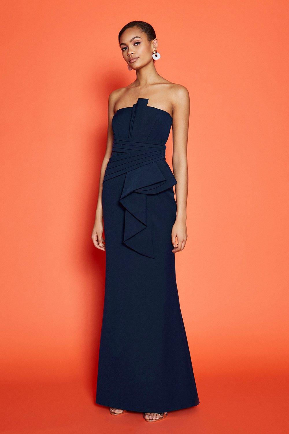 coast navy maxi dress