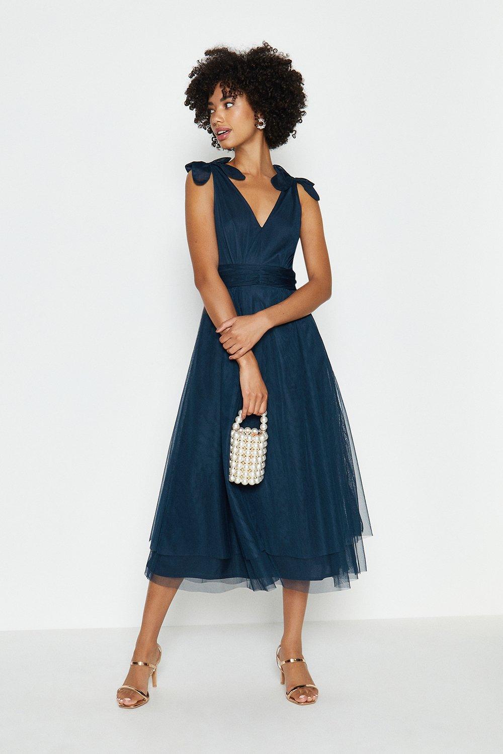 womens blue dresses uk
