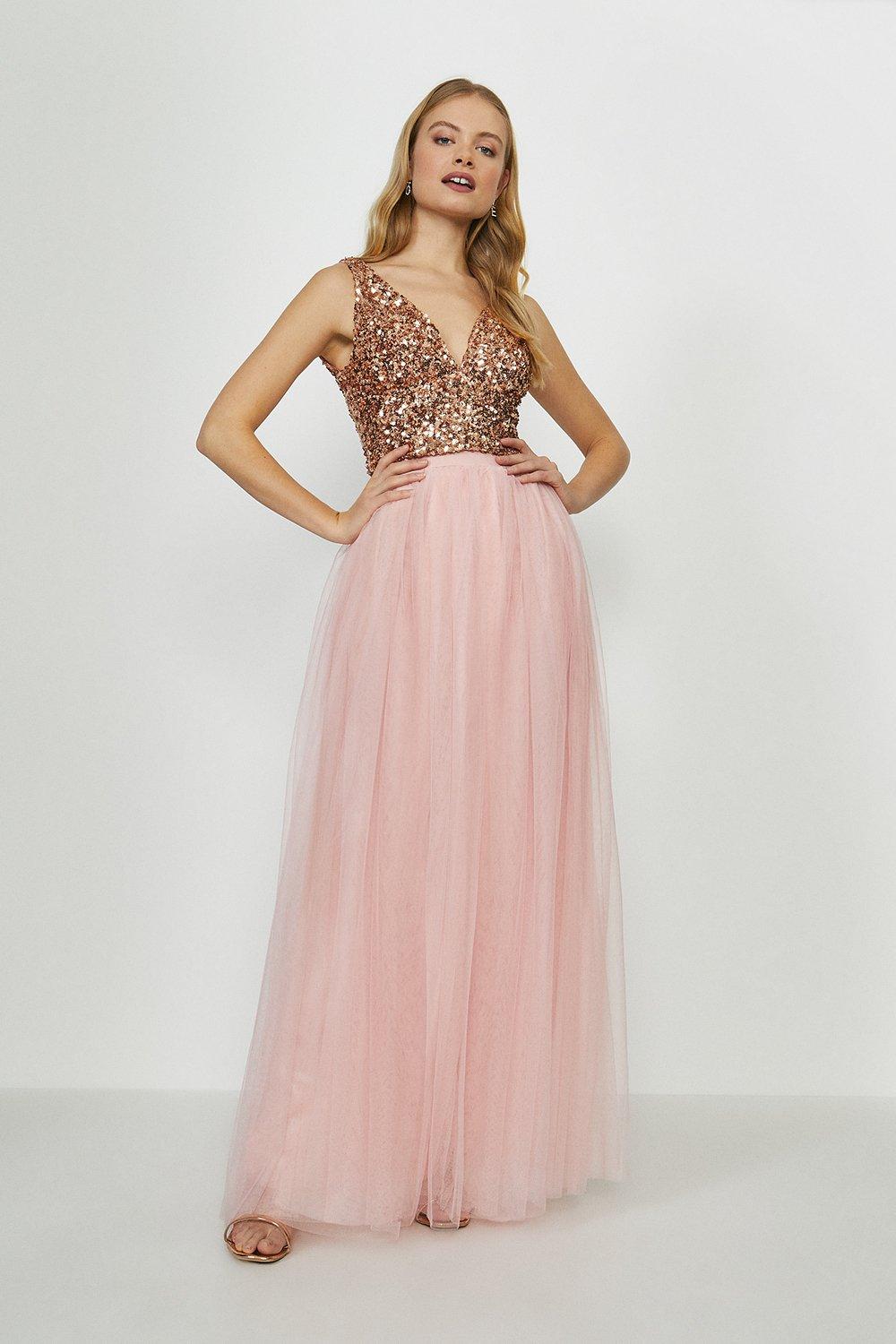 full tulle maxi skirt