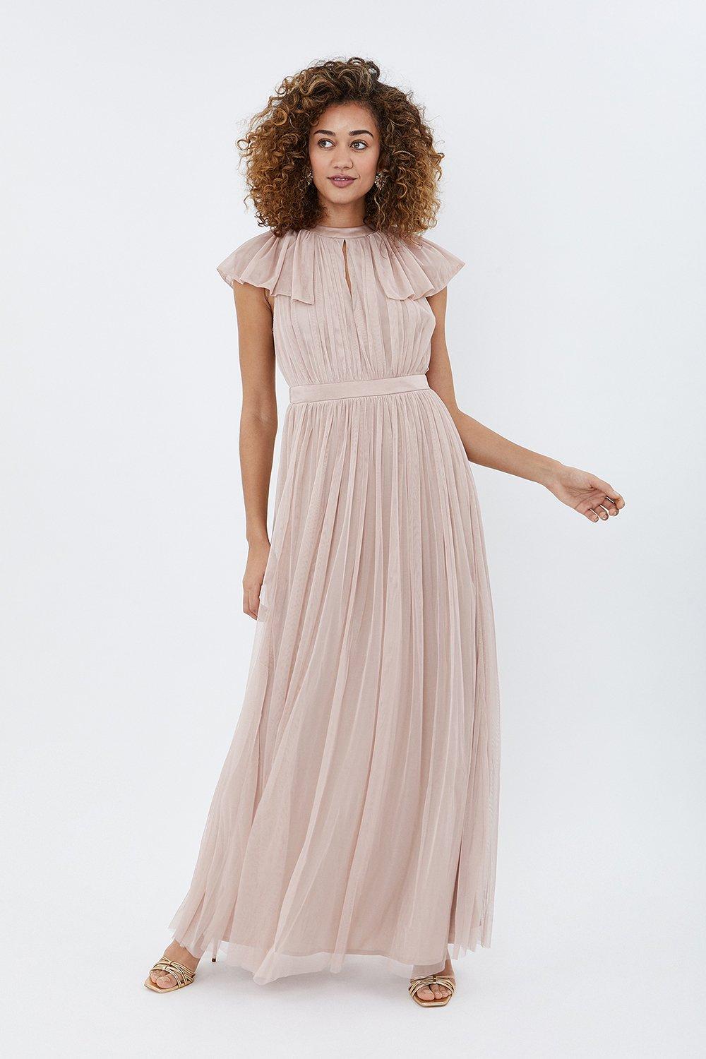 angel sleeve maxi