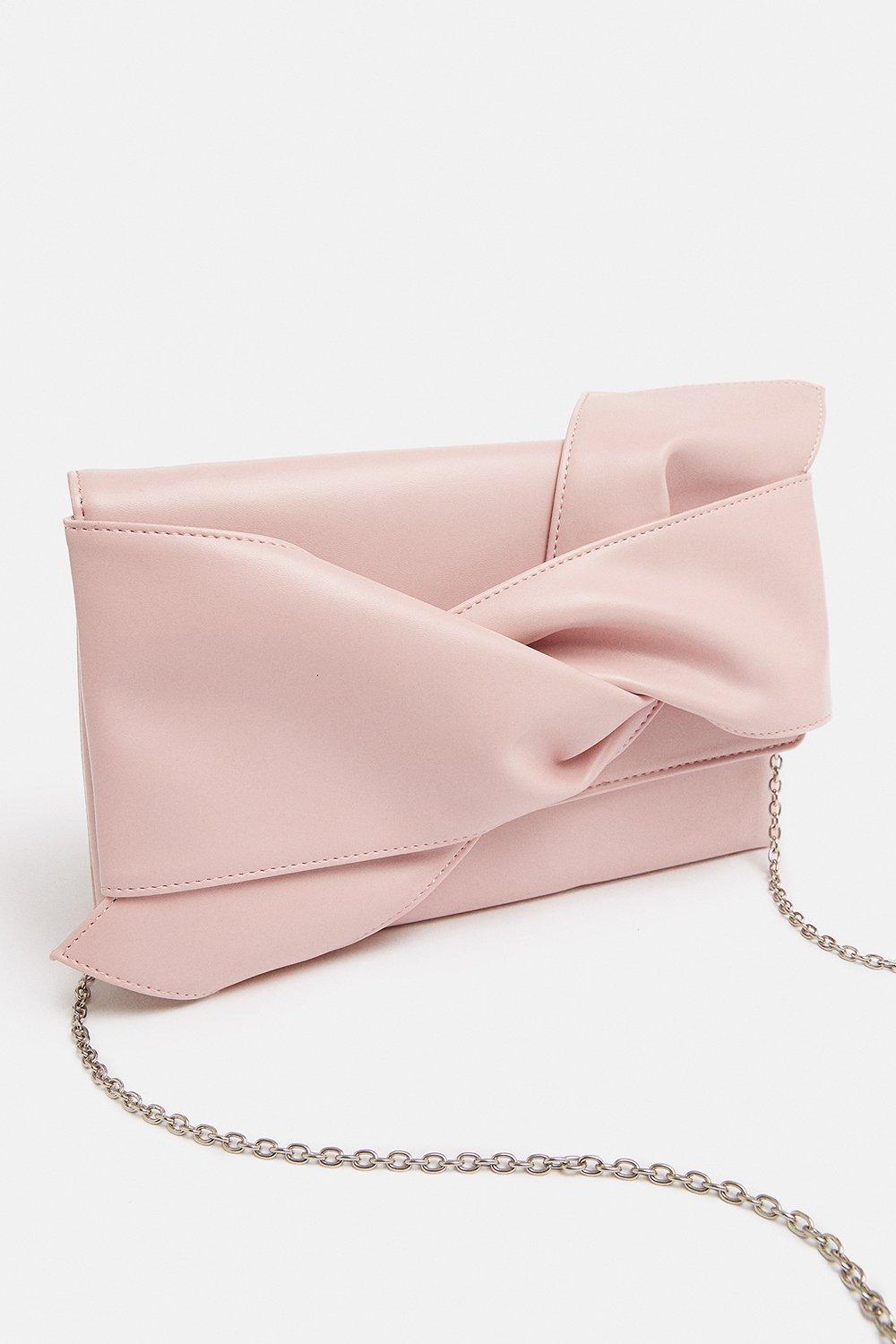 bow clutch bag