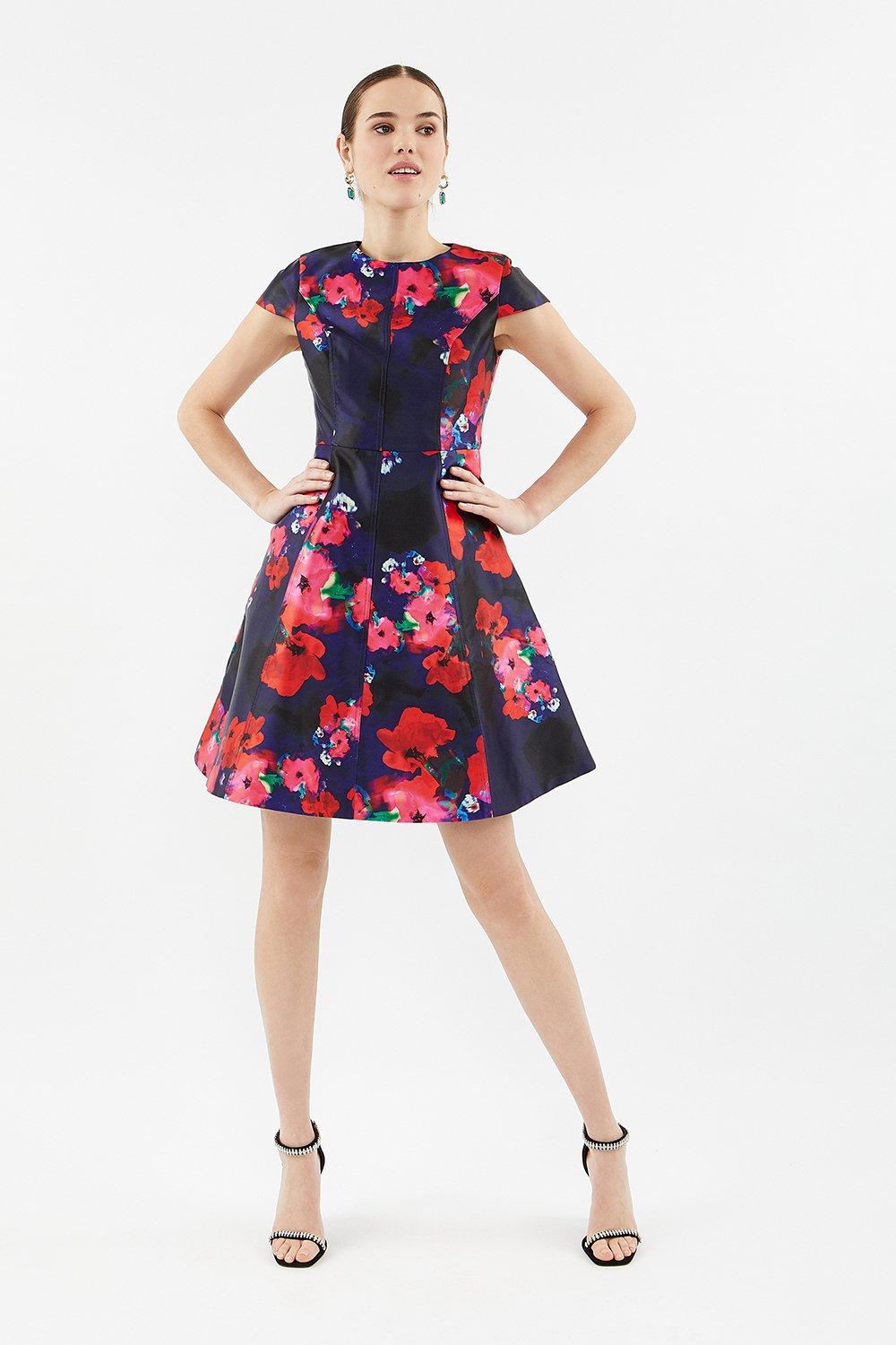 structured shift dress