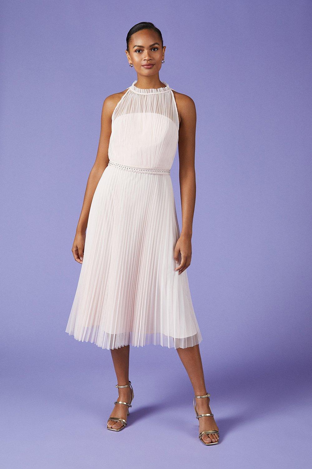 Coast pleated dress online