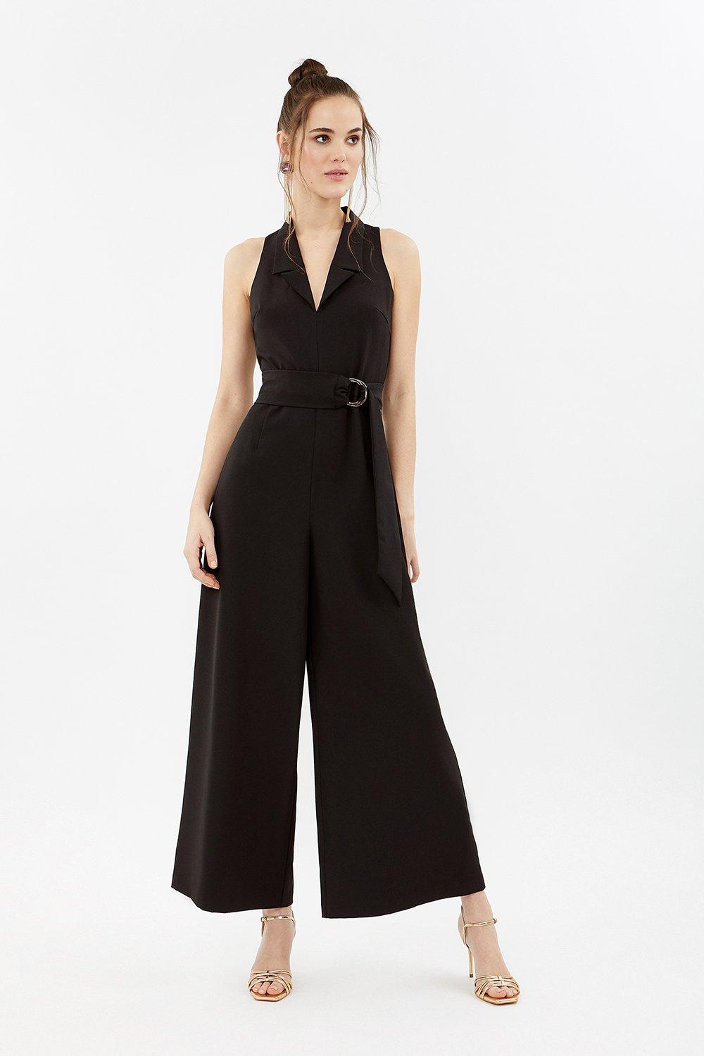 coast tuxedo jumpsuit