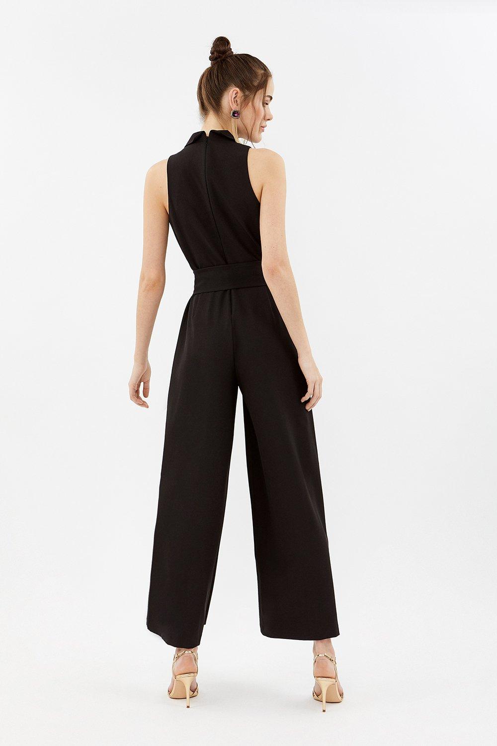 coast tuxedo jumpsuit